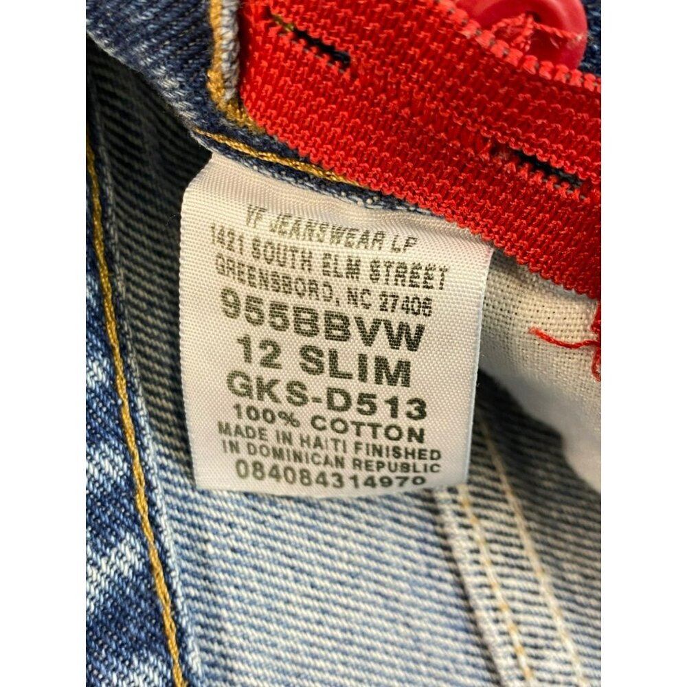 Vintage Wrangler Jeans Size 12 Womens 24 x 26 High Rise Mom Jeans Y2K - Picture 8 of 11